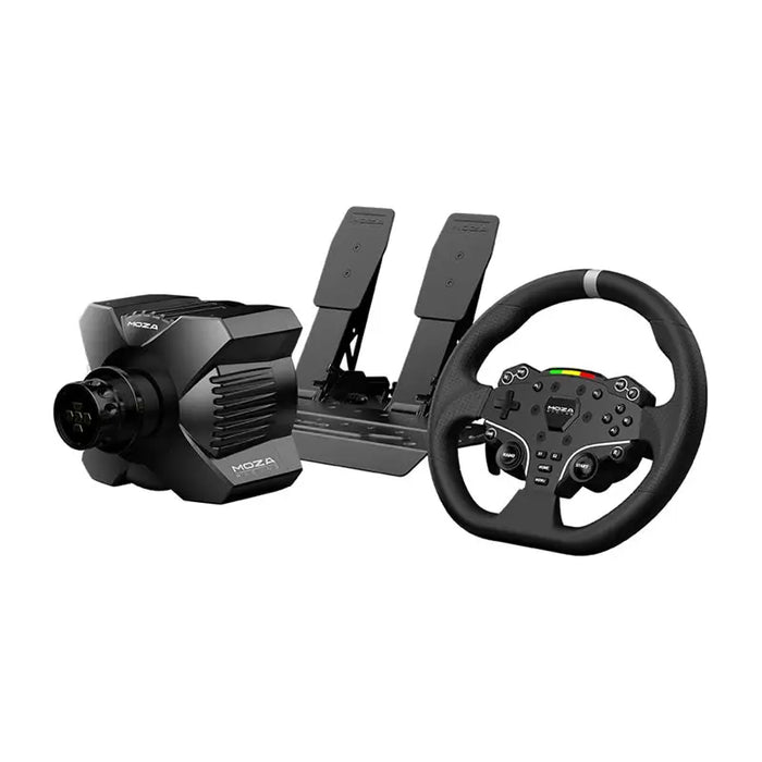 Gaming set - R3 base + ES steering wheel + SRP-Lite pedals + clamps Moza Racing R3 RS074 (PC) - Racing