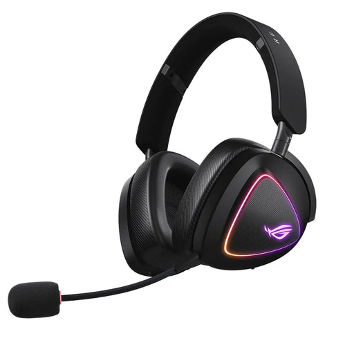 Gaming wireless headphones ASUS ROG Delta II - USB-C Aura Sync RGB - Гейминг слушалки и колонки<<<Аксесоари за