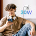 GaN USB C 30W PD Ugreen Nexode Mini fast charger - white - Cell phone USB charger<<<HurtelXML