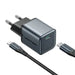 GaN Vention USB-C 20W Charger + USB-C-L 1m Cable (Gray) - mains chargers<<<Chargers<<<GSM Accessories<<<InnproXML