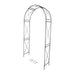 GARDEN ARCH HD HD-10503 - Арки стойки и лехи<<<Саксии кашпи и цветарници<<<Градина<<<Praktiker
