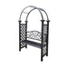 GARDEN BENCH WITH ARCH RICHMOND HD HD-11034 - Столове<<<Градински мебели<<<Градина<<<Praktiker