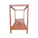 GARDEN CHAIR CHAIR COUPLE WITH ARROW MERANTI 210X134X212 MUHLER - Шезлонги<<<Градински мебели<<<Градина<<<Praktiker