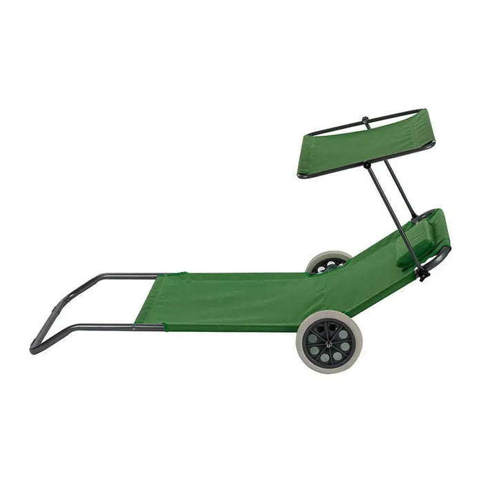 GARDEN CHAIR WITH CANOPY 147X52X24CM MUHLER 1005226 - Шезлонги<<<Градински