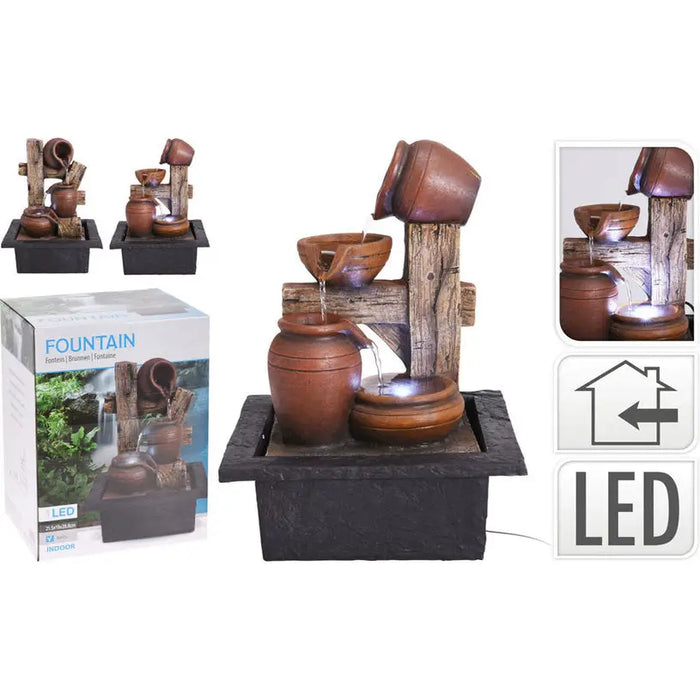 GARDEN FOUNTAIN LED PROGARDEN - Декоративни фонтани и чешми<<<Градински мебели<<<Градина<<<Praktiker