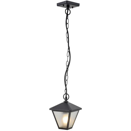 GARDEN HANGING LANTERN 60W E27 IP44 BLACK BELIGHT - Градински фенери<<<Външно