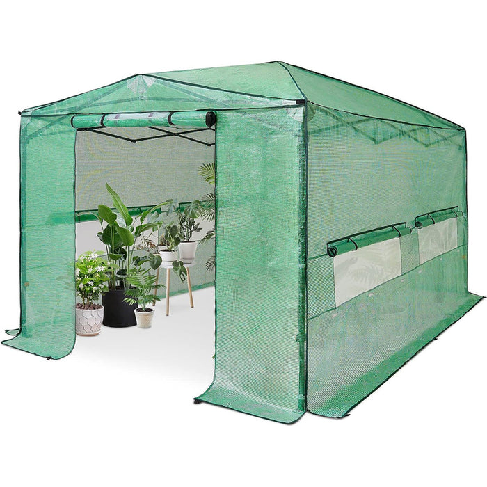 GREENHOUSE FOLDABLE 360X240X270 GARDEN KINGS 419212 POP-UP