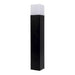 GARDEN LAMP STANDING E27 50CM IP44 BLACK LIGHTEX COIN - Градински фенери<<<Външно