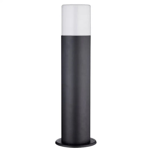 GARDEN LAMP STANDING E27 ALUMINUM BLACK 40CM BELIGHT - Градински фенери<<<Външно