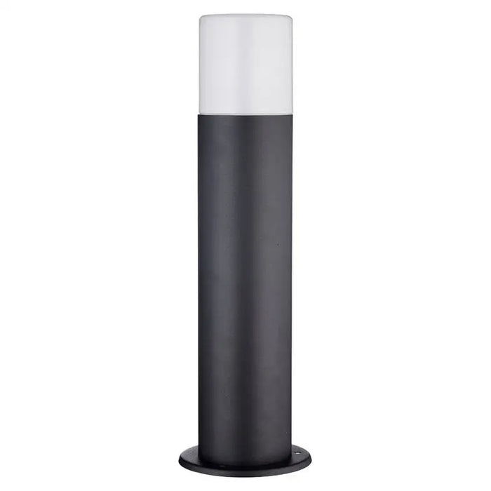 GARDEN LAMP STANDING E27 ALUMINUM BLACK 40CM BELIGHT - Градински фенери<<<Външно