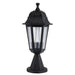GARDEN LANTERN E27 IP44 40CM BLACK VITO GENOA - Градински фенери<<<Външно