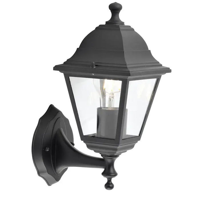 GARDEN LANTERN LOWER BRACKET 60W E27 IP44 BLACK BELIGHT - Градински фенери<<<Външно