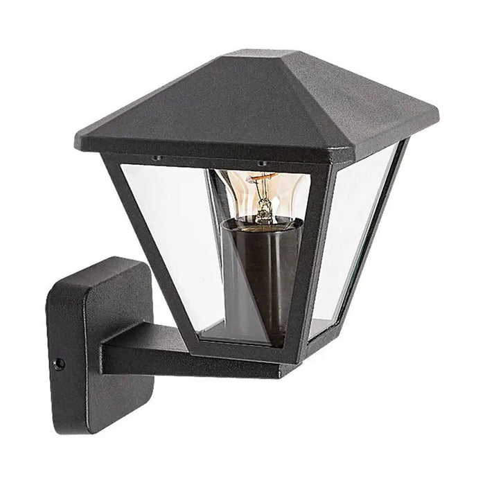 GARDEN LANTERN LOWER BRACKET E27 IP44 BLACK RABALUX PARAVENTO - Градински фенери<<<Външно