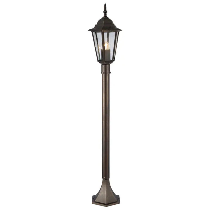 GARDEN LANTERN STANDING 109CM COFFEE E27 VIVALUX MARIBOR - Градински фенери<<<Външно