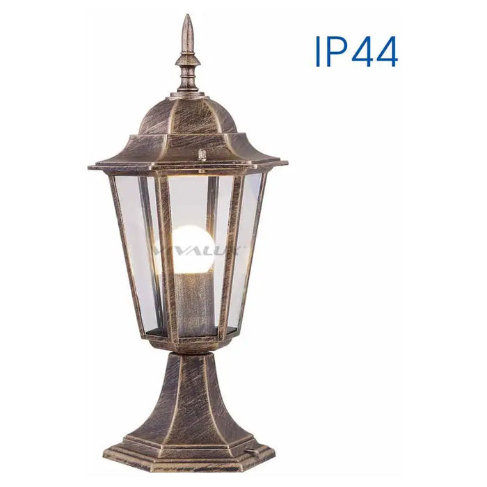 GARDEN LANTERN STANDING 40CM GOLDEN E27 VIVALUX MARIBOR - Градински фенери<<<Външно