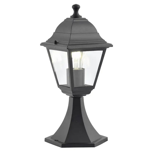 GARDEN LANTERN STANDING 60W E27 IP44 BLACK BELIGHT - Градински фенери<<<Външно
