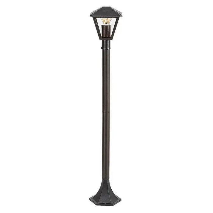 GARDEN LANTERN STANDING E27 IP44 H102CM BLACK RABALUX PARAVENTO - Градински фенери<<<Външно