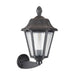 GARDEN LANTERN TOP/BOTTOM BRACKET E27 IP44 BLACK VITO VERONA - Градински фенери<<<Външно