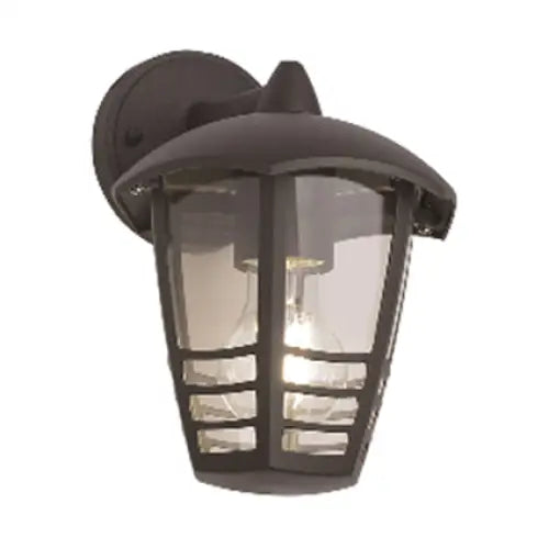 GARDEN LANTERN TOP MOUNT BLACK E27 60W BELIGHT - Градински фенери<<<Външно