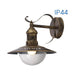 GARDEN LANTERN TOP MOUNT E27 IP44 ANTIQUE BRASS VIVALUX RIVIERA - Градински фенери<<<Външно