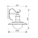 GARDEN LANTERN TOP MOUNT E27 IP44 ANTIQUE BRASS VIVALUX RIVIERA - Градински фенери<<<Външно