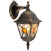 GARDEN LANTERN UPPER BRACKET 60W E27 IP44 GOLD PATINA BELIGHT - Градински фенери<<<Външно