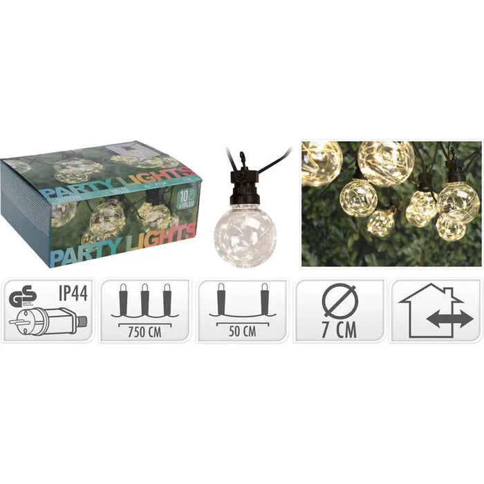 GARDEN LIGHTING LED 750CM 100 LAMPS AXC100020 - Шатри<<<Чадъри сенници и