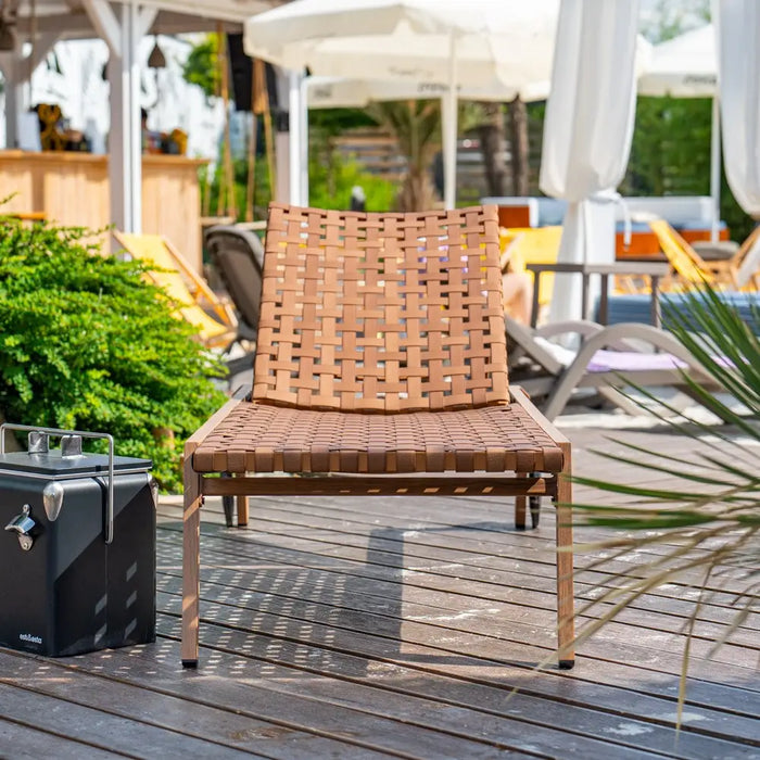 Garden lounger TEXAS brown - Sun loungersHIL-LEZ<<<Hammocks and sunbedsHIL<<<ActionPL