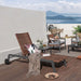 Garden lounger TEXAS brown - Sun loungersHIL-LEZ<<<Hammocks and sunbedsHIL<<<ActionPL