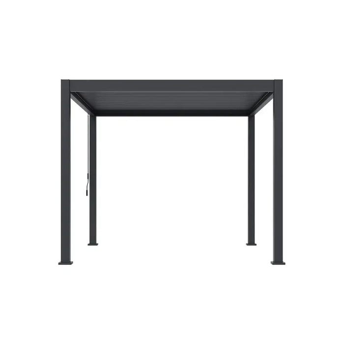 GARDEN PERGOLA 300X300CM WITH ADJUSTABLE LAMS ROSSIMA INTRO NEO ALUM FR-PG 84018 - Шатри<<<Чадъри сенници и