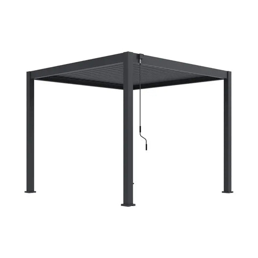 GARDEN PERGOLA 300X300CM WITH ADJUSTABLE LAMS ROSSIMA INTRO NEO ALUM FR-PG 84018 - Шатри<<<Чадъри сенници и