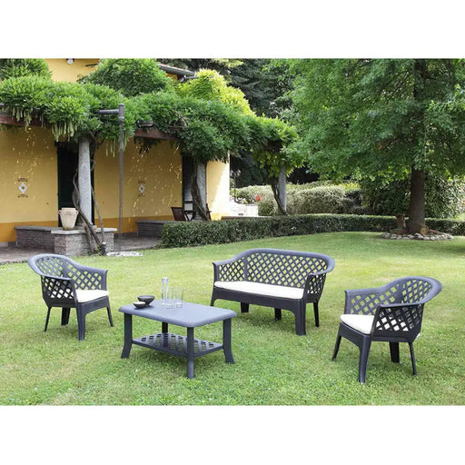 GARDEN SET WITH CUSHIONS PROGARDEN VERANDA - Комплекти<<<Градински мебели<<<Градина<<<Praktiker