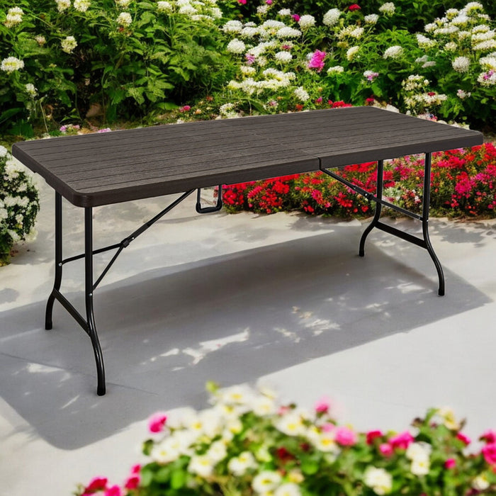 CATERING TABLE 72X180X75CM GARDEN STAR HD-3876