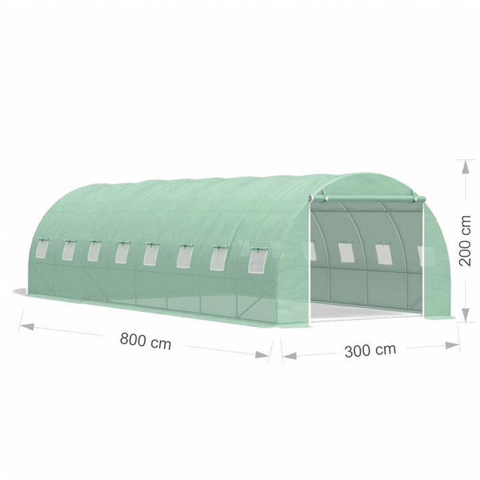 GREENHOUSE 800X300X200CM GARDEN STAR HD-7762