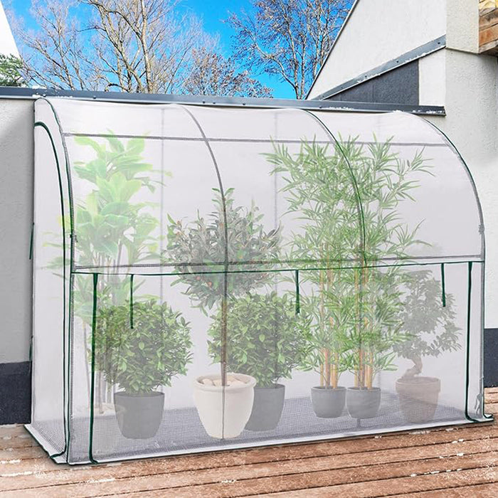 GREENHOUSE 300X100X180CM "WALL, 1 DOOR" GARDEN STAR HD-11431