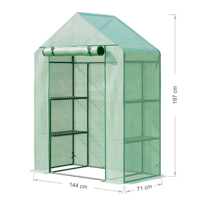GREENHOUSE 197X144X71CM GARDEN STAR HD-367