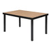 Garden table IZZY -seater 140x90x74 brown/black - Garden tablesSTY-OGR<<<TablesSTY<<<ActionPL