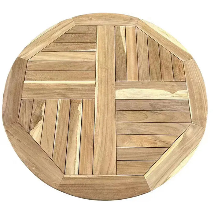 GARDEN TABLE TEAK 80X80X75CM GARDEN KINGS CRISS CROSS - Маси<<<Градински мебели<<<Градина<<<Praktiker