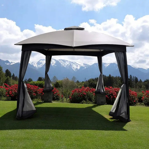 GARDEN TENT 295X295CM WITH NETTING AGAINST INSECTS HD HD-8632 - Шатри<<<Чадъри сенници и