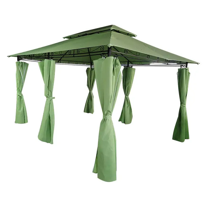 GARDEN TENT 300X400CM WITH LED LIGHTING AND CURTAIN HOME DECOR HD-3483 - Шатри<<<Чадъри сенници и