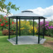 GARDEN TENT 400X346X278CM HD HD-10738 - Шатри<<<Чадъри сенници и шатри<<<Градина<<<Praktiker