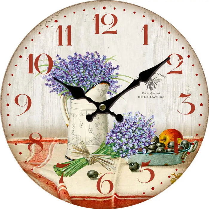 GARDEN WALL CLOCK F34 CM. MIX - Часовници<<<Декорации<<<Мебели и интериор<<<Praktiker