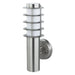 GARDEN WALL LAMP E27 IP44 MATT CHROME 35CM HOROZ LADIN - Градински фенери<<<Външно