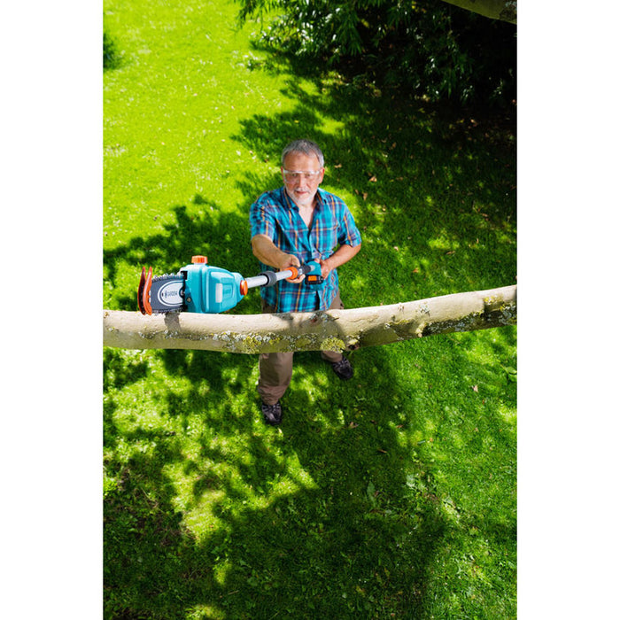 GARDENA TCS LI 18/20 TELESCOPIC BATTERY PRUNER 18 V, WITHOUT BATTERY AND CHARGER, BAR LENGTH 20.00 cm