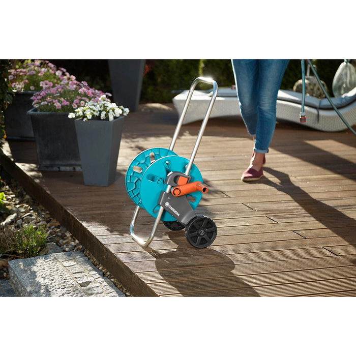 HOSE CART AQUAROLL S 1/2"-40M, 3/4"-25M GARDENA 18500-20