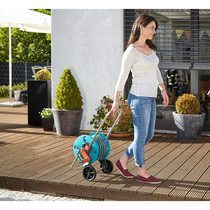 HOSE CART AQUAROLL S 1/2"-40M, 3/4"-25M GARDENA 18500-20