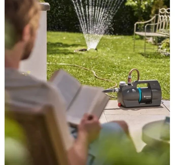 AUTOMATIC PUMP WITH ELECTRONIC PRESSURE SWITCH GARDENA 4600 Silent