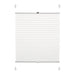 GARDINIA PLEATED BLINDS 61.5X150 CM WHITE - Щори<<<Корнизи щори и пердета<<<Мебели и интериор<<<Praktiker
