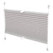 GARDINIA PLEATED BLINDS 61.5X150 CM WHITE - Щори<<<Корнизи щори и пердета<<<Мебели и интериор<<<Praktiker