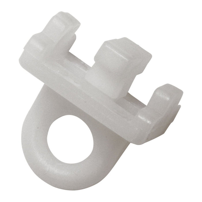 STOPPER FOR ALUMINUM BAR GARDINIA 6 MM. WHITE